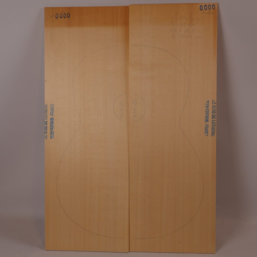 Table guitare jumbo épicéa 1S 22I83