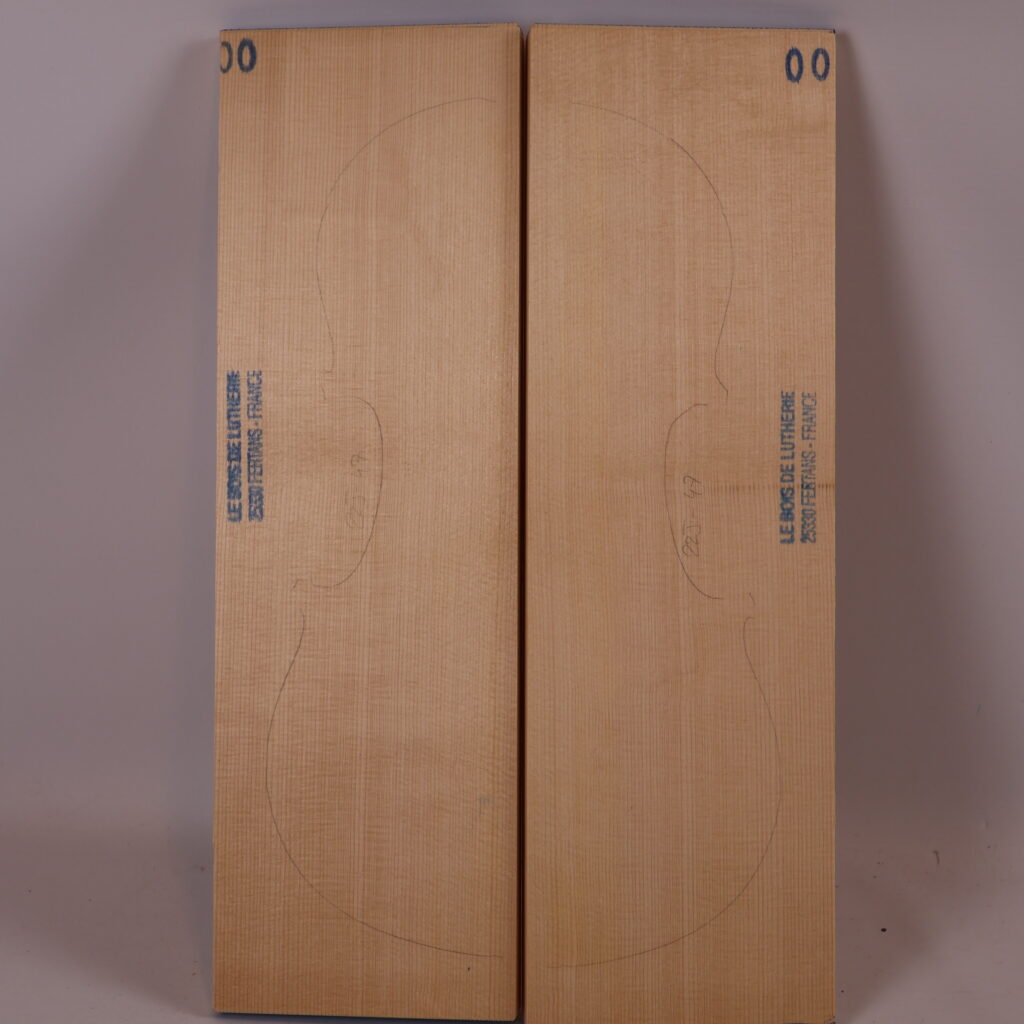 Table violon épicéa 1A 22J47