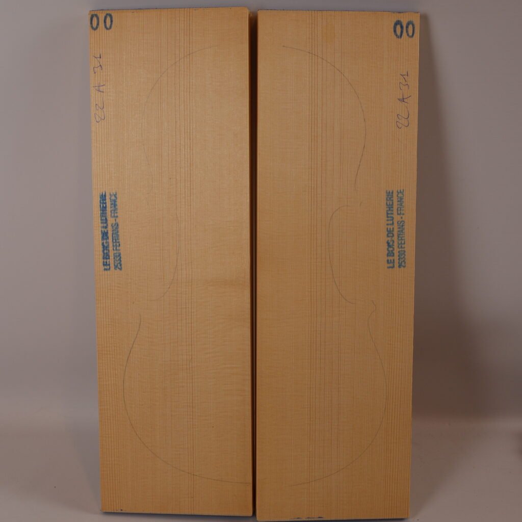 Table violon épicéa 1A 22A31